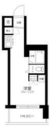 エスカイア浜田山の物件間取画像